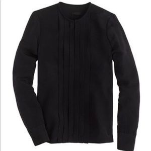 J. Crew Pleated Crepe Top Size 2
